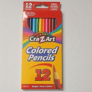 Cra Z Art Colored Pencils 12 Pack NWT
